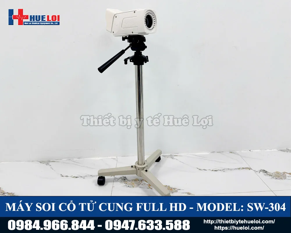 Máy soi cổ tử cung full hd có màn hình sau giá rẻ sw304