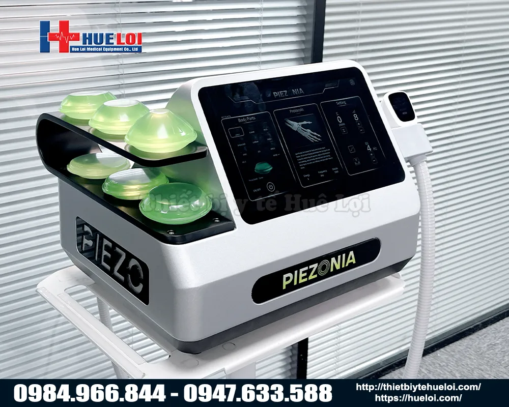 máy sóng xung kích hội tụ áp điện piezonia pzo-g1